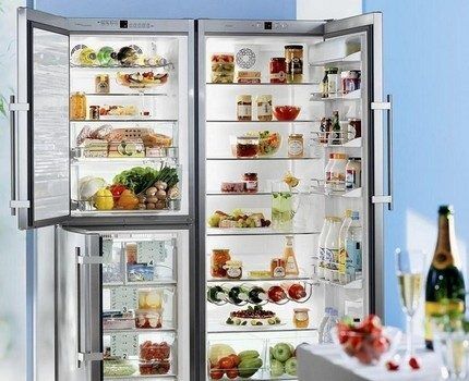 Холодильник с двумя дверьми